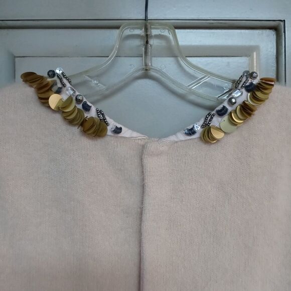 Corey Lynn Calter x Anthropologie  Peter-Pan Paillettes Sweater - Picture 10 of 12